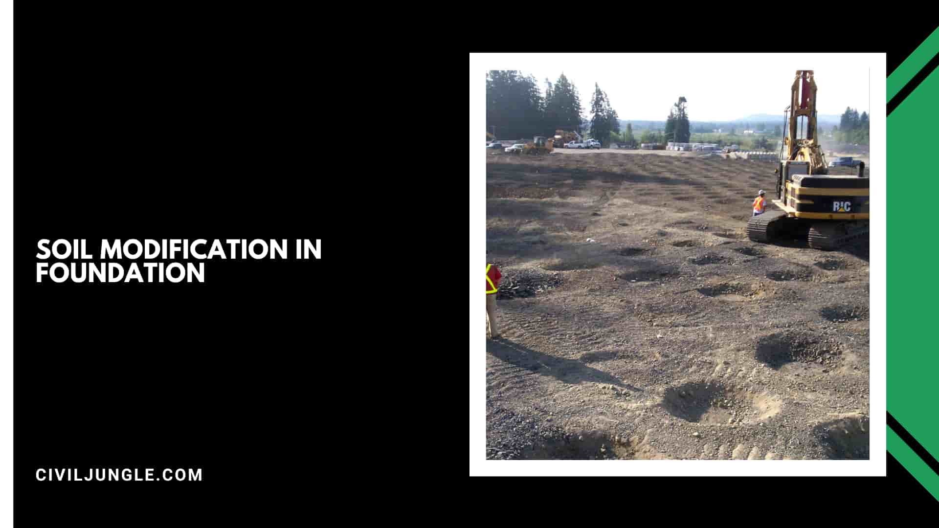 Soil Modification in Foundation