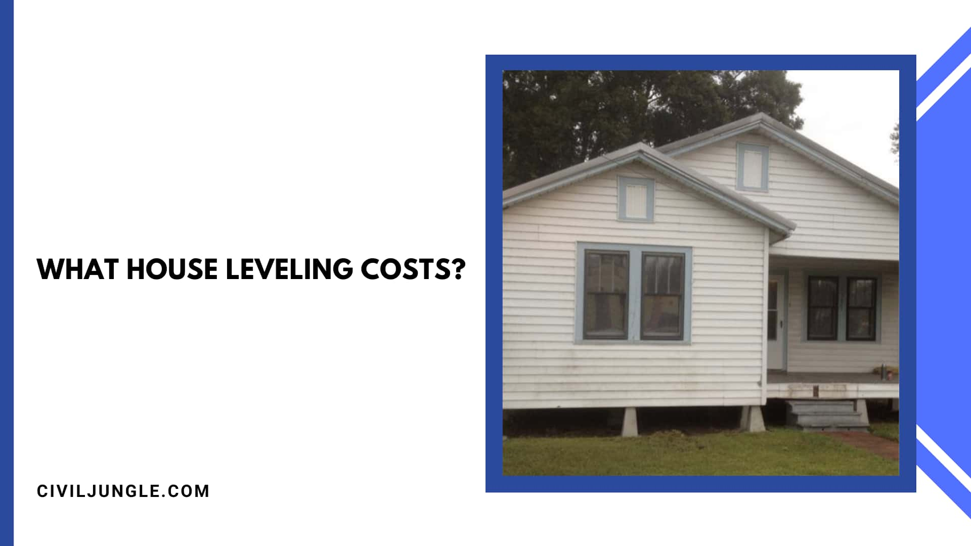 What House Leveling Costs?