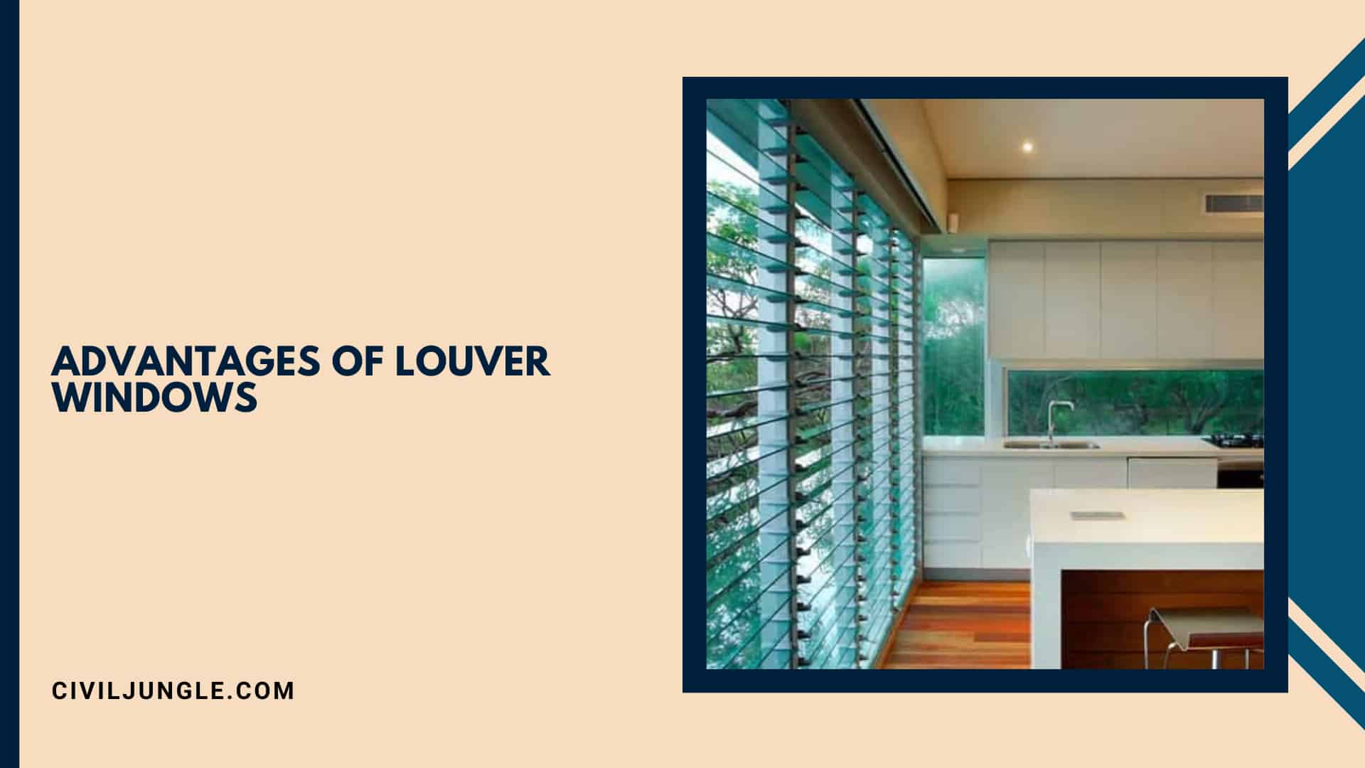 Advantages of Louver Windows