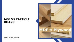 Mdf Vs Particle Board