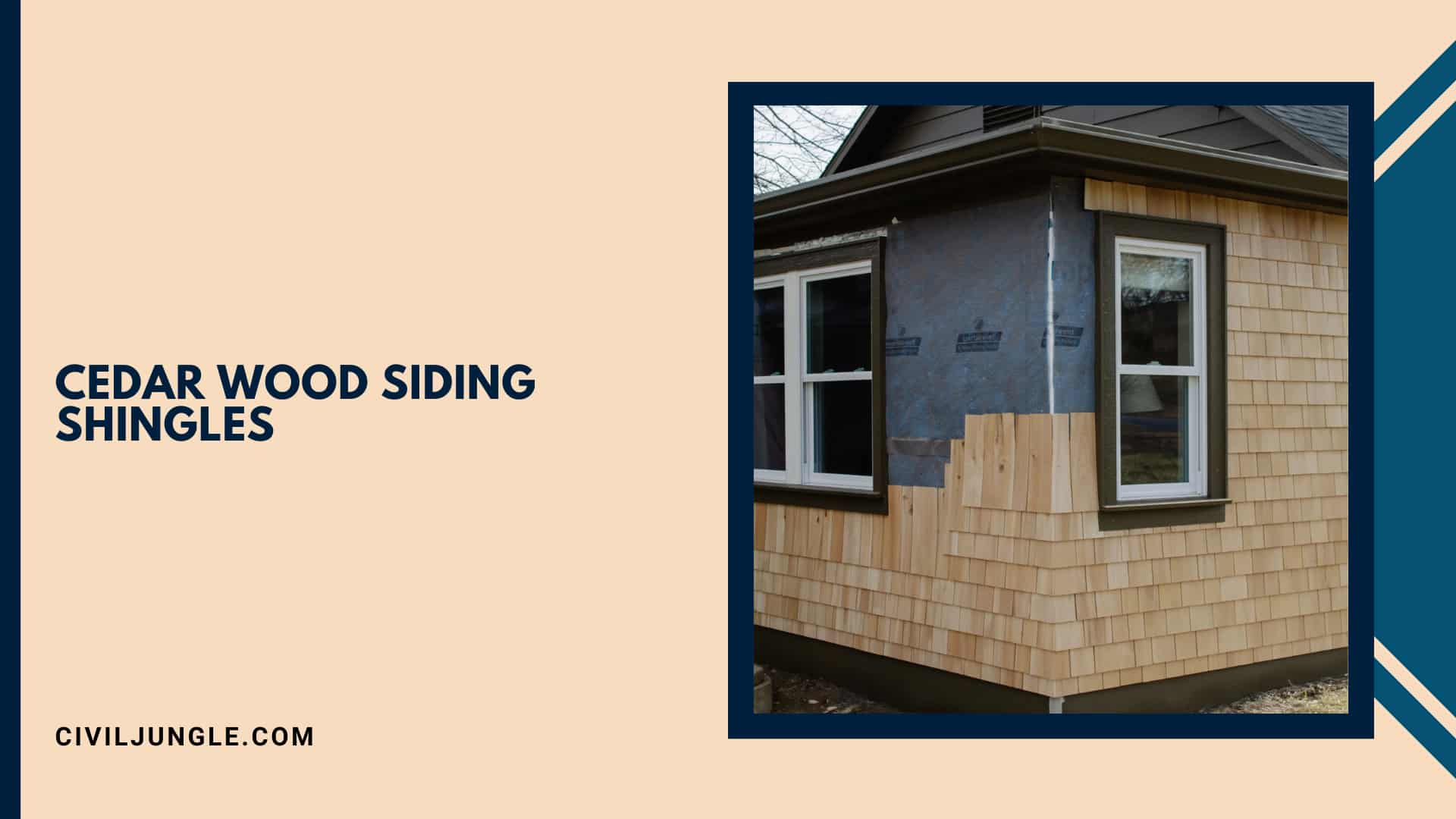 Cedar Wood Siding Shingles