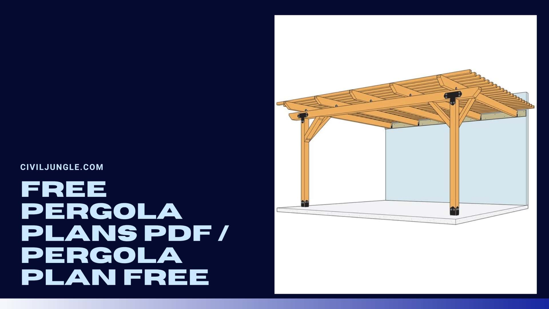 Free Pergola Plans Pdf / Pergola Plan Free