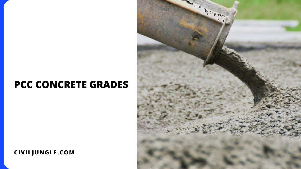 PCC Concrete Grades