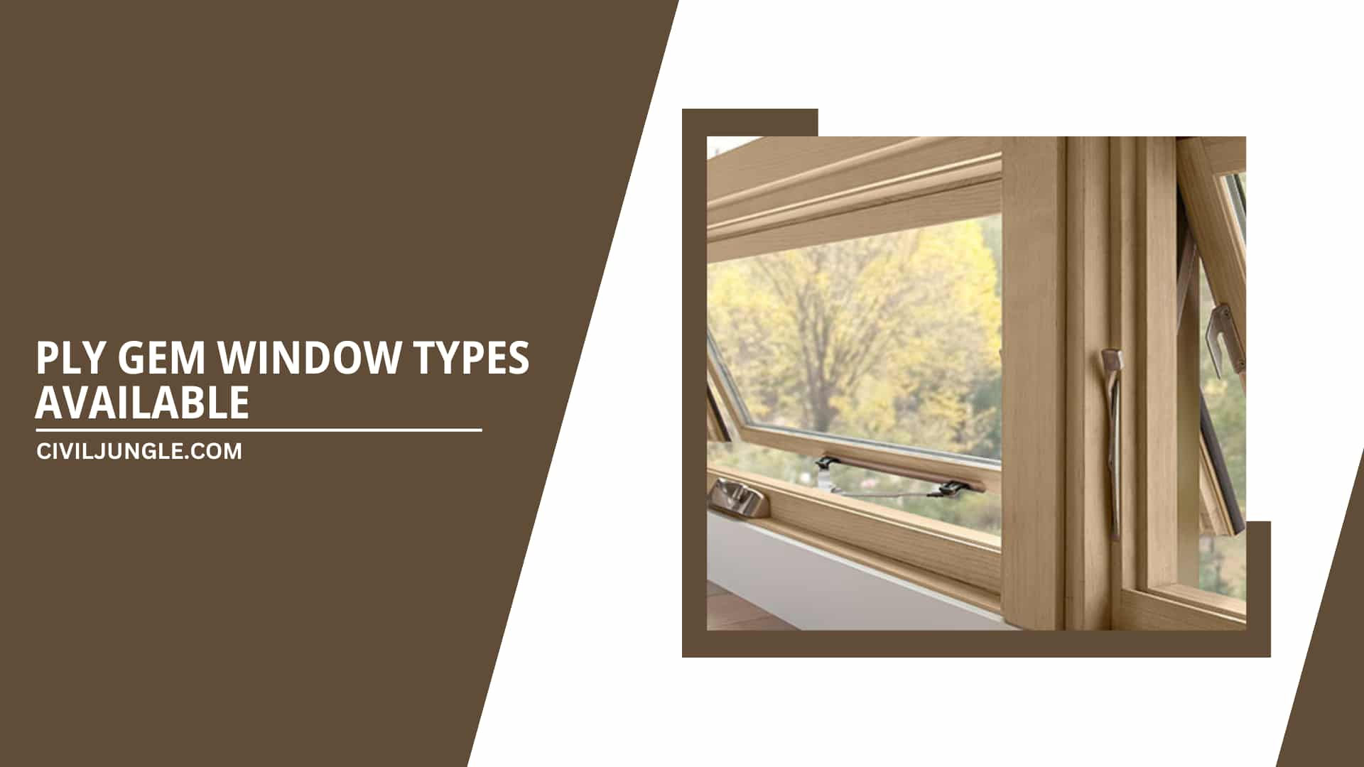 Ply Gem Window Types Available 