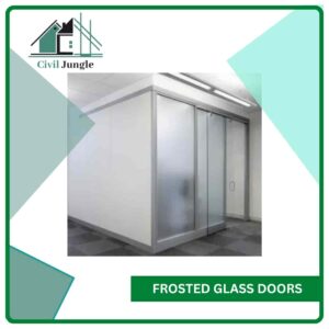 Frosted Glass Doors