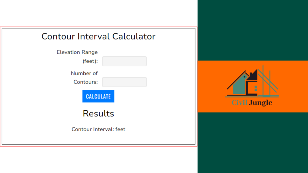 contour interval calculator