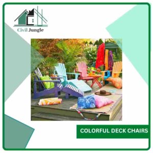 Colorful Deck Chairs