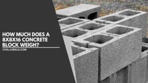 How Much Does a 8x8x16 Concrete Block Weigh?