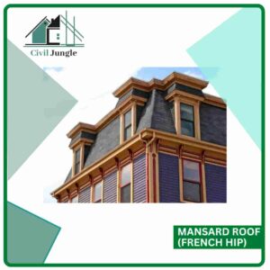 Mansard Roof (French Hip)