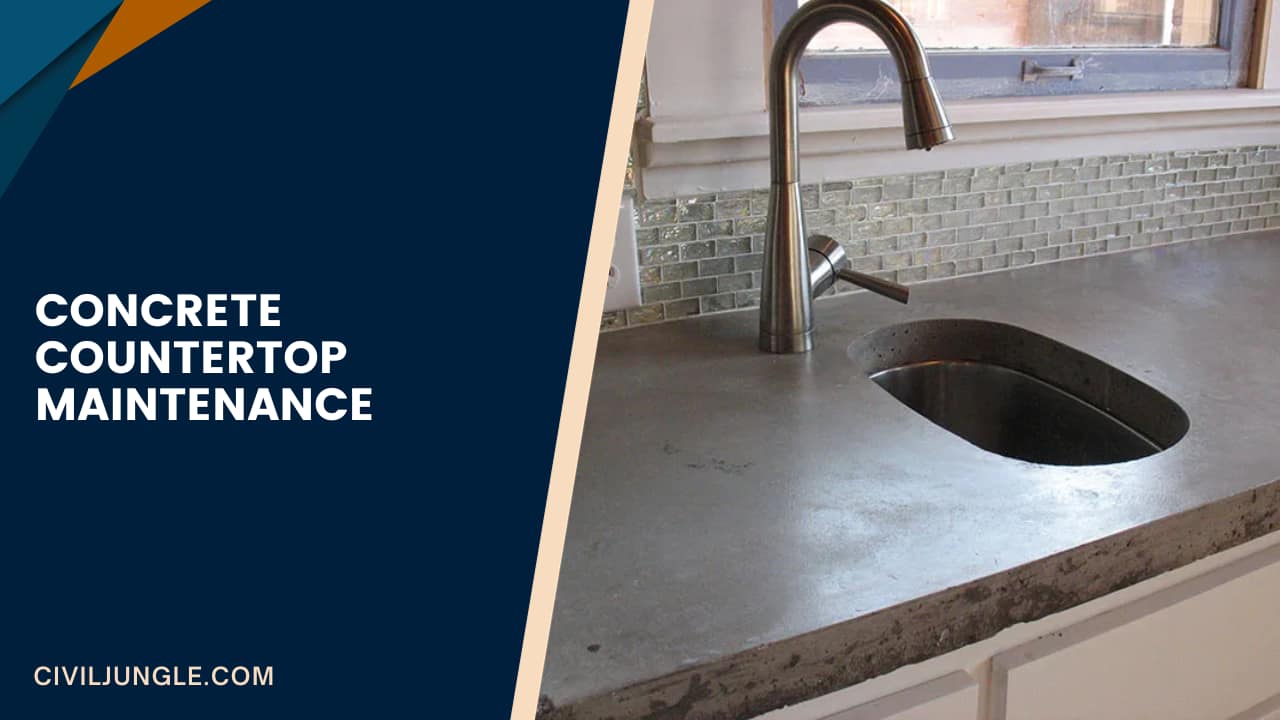 Concrete Countertop Maintenance