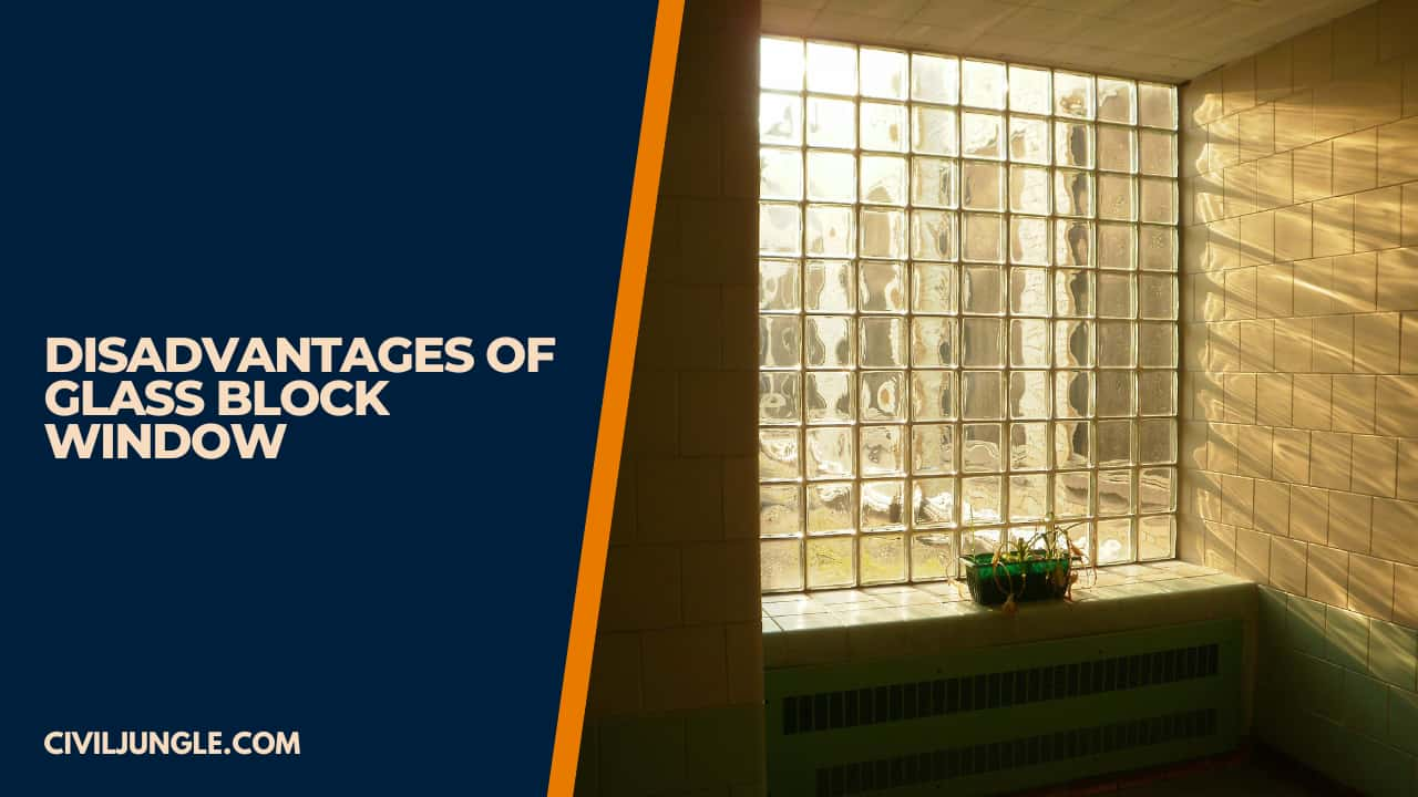 Disadvantages of Glass Block Window