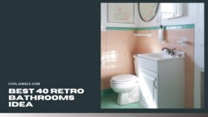 Best 40 Vintage Bathroom Idea With Retro Decor