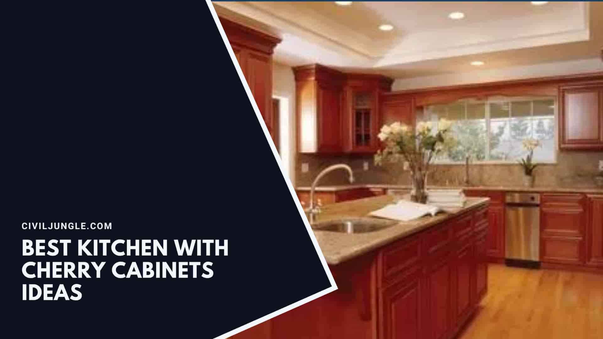 Best Kitchen With Cherry Cabinets Ideas