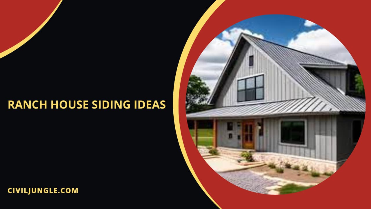 Ranch House Siding Ideas