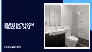 Simple Bathroom Remodels Ideas