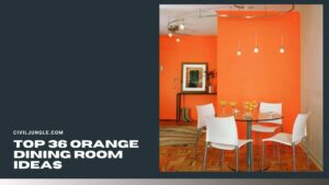 Top 36 Orange Dining Room Ideas