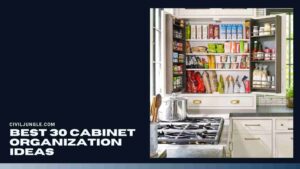 Best 30 Cabinet Organization Ideas