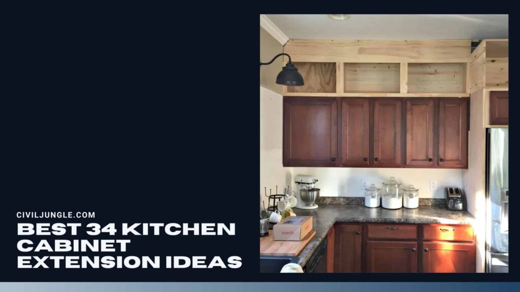 Best 34 Kitchen Cabinet Extension Ideas