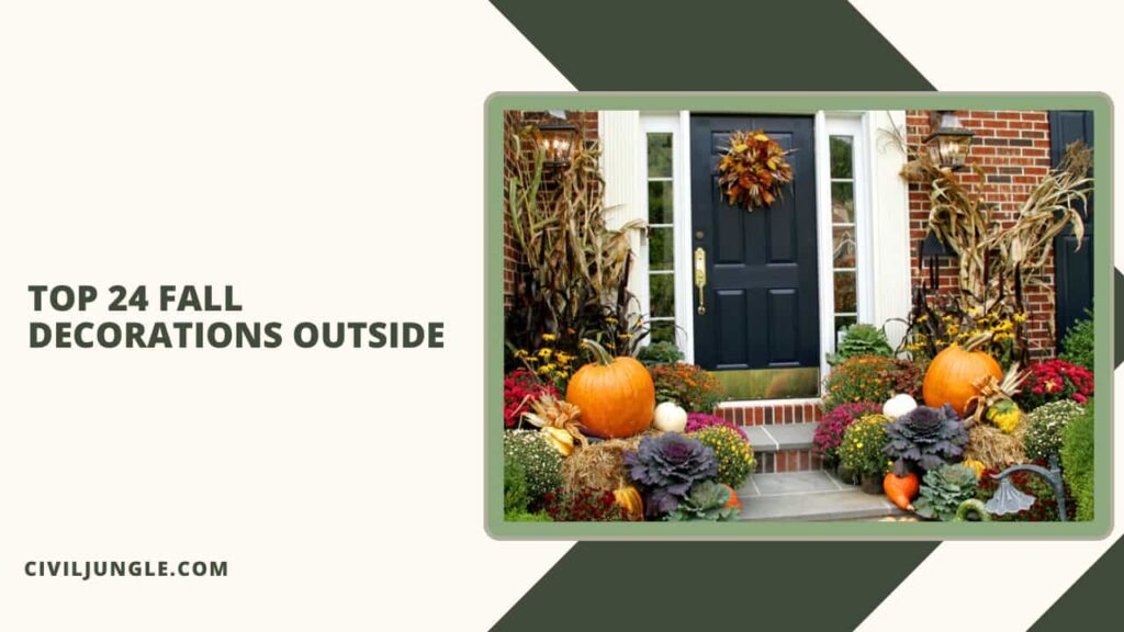 Top 24 Fall Decorations Outside