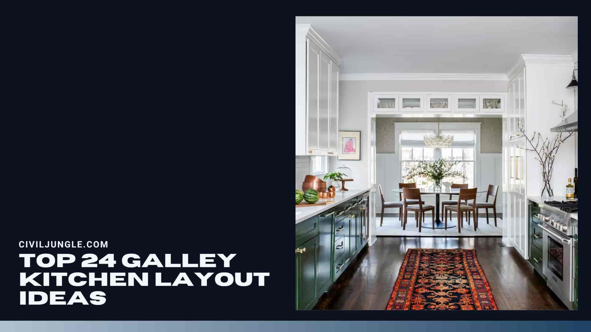 Top 24 Galley Kitchen Layout Ideas