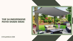 Top 24 Inexpensive Patio Shade Ideas