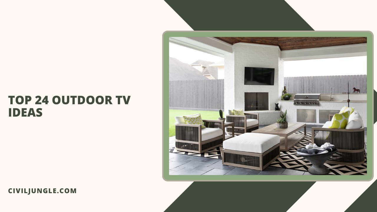 Top 24 Outdoor TV Ideas