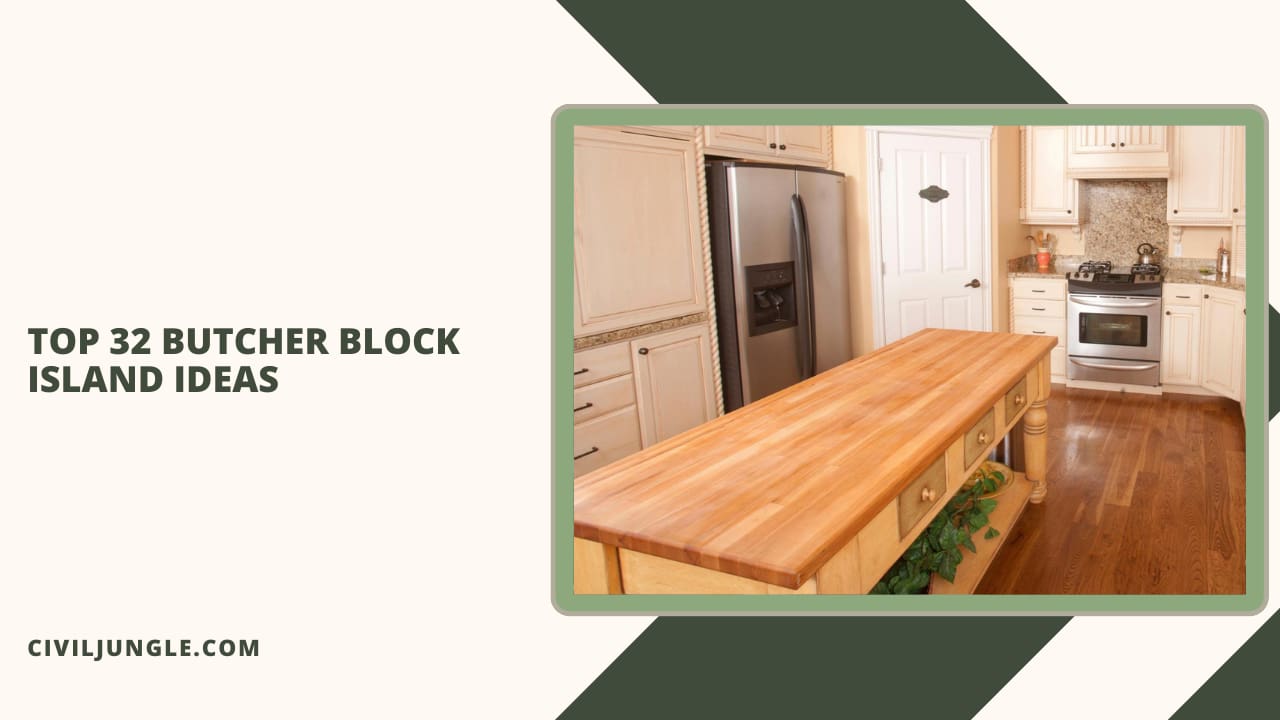 Top 32 Butcher Block Island Ideas