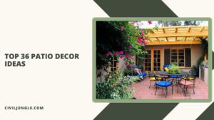 Top 36 Patio Decor Ideas