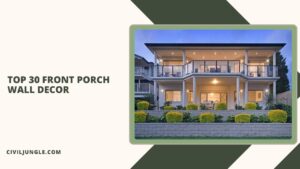 Top 30 Front Porch Wall Decor