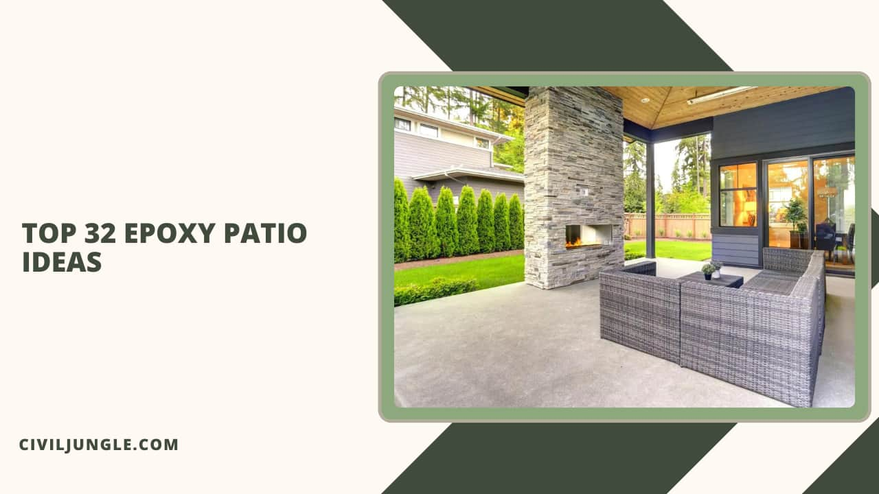 Top 32 Epoxy Patio Ideas