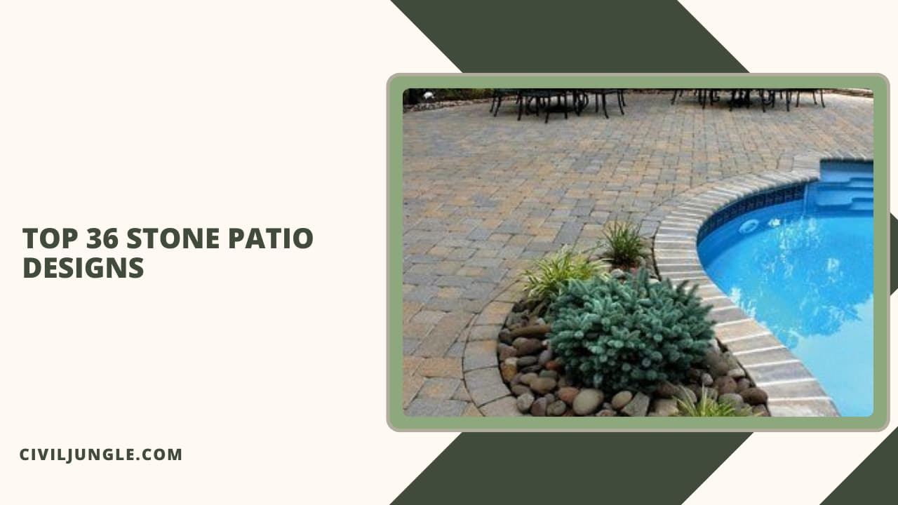 Top 36 Stone Patio Designs