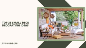 Top 38 Small Deck Decorating Ideas