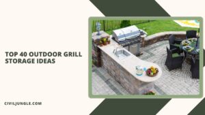 Top 40 Outdoor Grill Storage Ideas