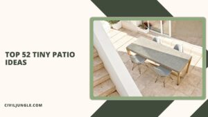 Top 52 Tiny Patio Ideas