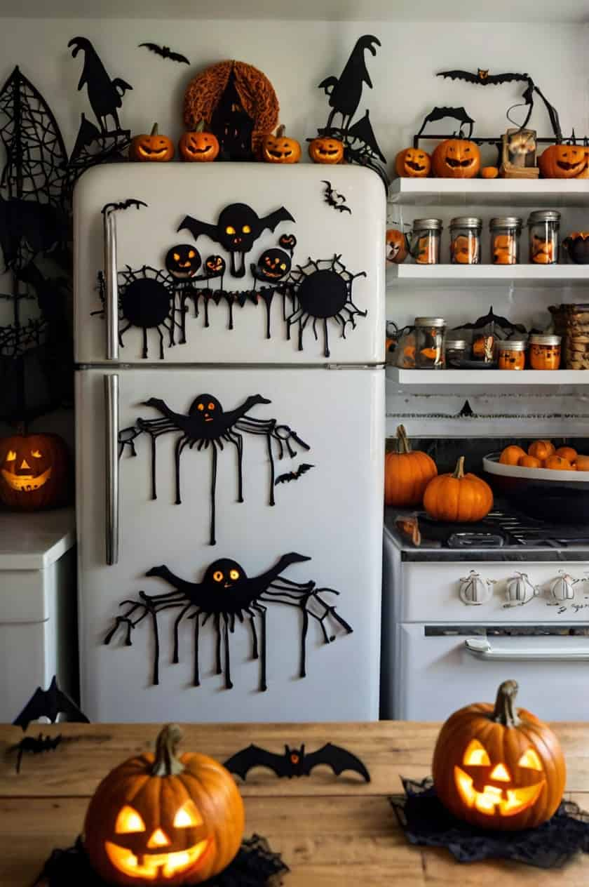 Frightful Fridge Decor